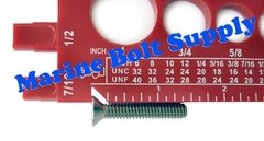 Nut, Bolt & Screw Gauge Standard & Metric Coarse & Fine Diameter, Length & Th…