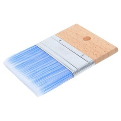 Paint Brushes Set Flat Bristle Paint Brushes with Wood Handle for Oil-Based