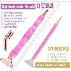 14pcs Diamond Art Pens 14 Piece Set, 14pcs-Pink Pen+Rose Gold