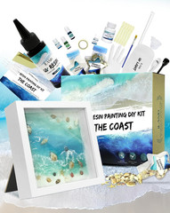 Crafts for Adults Women Teen Girls Ocean Beach UV Resin Kit for Beginners Arts a