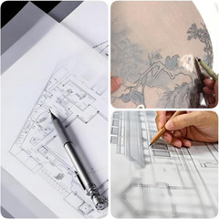 100 Sheets 9X12 Inch Tracing Paper, 57Gsm Transparent Vellum Paper for Tracing,