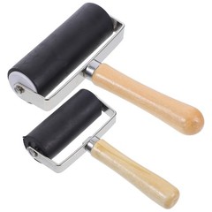 2 Pcs Roller for Printmaking Rollers Crafts Floor Vinyl Flooring