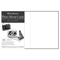 Strathmore Decorative Embossed Photo Mount Cards With Envelopes 5X6.875