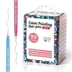 Xipan Acrylic Gel Pens for Coloring, 99 Pack Colored Gel Pens for Black Paper…