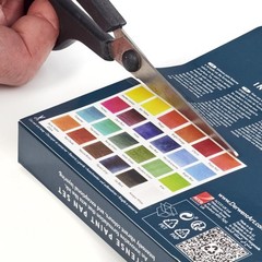 Derwent Inktense Paint Pan Set, Assorted Colors, 24 Count 2306318