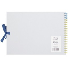 Maruman Art Spiral Sketchbook, F1 Thick Paper, 24 Sheets, White