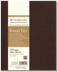 Strathmore 400 Toned Tan Softcover 7.75X9.75