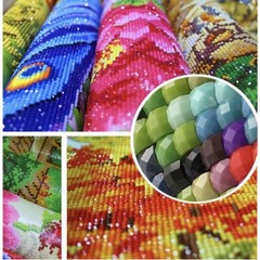 Hello Kitty Kimono DIY Full Round Drill 30x40cm Diamond Painting
