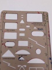 Pickett Military Map Symbols Template 1700I Anti-Tank