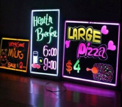 Car Window LED Board Markers Washable Fluorescent Neon 4mm Tip 1 Marker/Pk, Sele