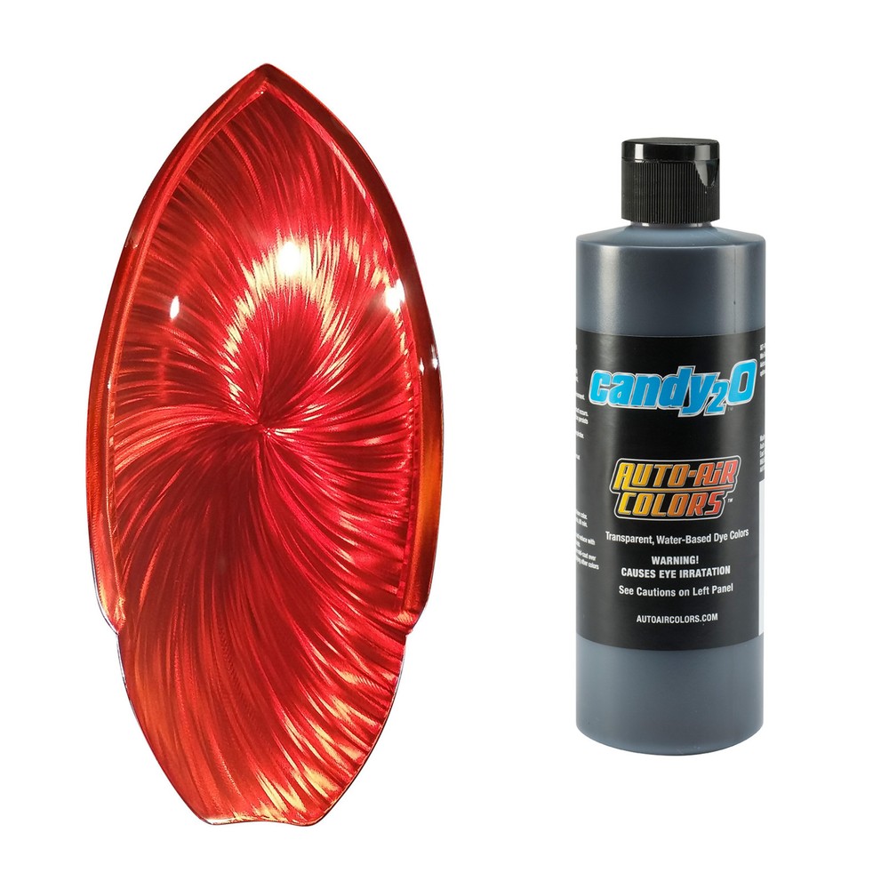 Createx Auto-Air Colors Candy2o Red Oxide 4663 2oz Waterborne Custom Paints