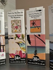 Artists’s Loft Paint by Number Kit Lot of 5 New Sealed