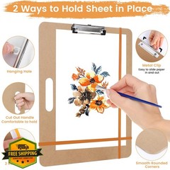 Syocsek Brown drawing board 17×13 inch 2 Pack