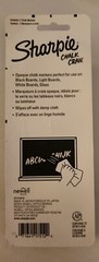 Sharpie Wet Erase Chalk Medium 2ct NEW