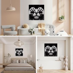 DIY Cat Diamond Painting Kits, 5D Diamond Art for Beginners Adults, Round Full D