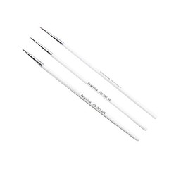 3Pcs Hair Brush Pen Fine Nail Art Stroke Watercolor Paint Oil Sketch Tool Set.