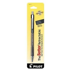 Pilot The Better Retractable Ball Point Pen Fine Pt. 1/Pk Blk Office School Home