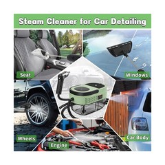 Handheld Steam Cleaner for Home, 2500W High Temperature Pressur… Fast USA SHIP