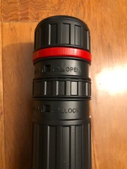 3 Black Plastic 17.5”/29.5” x 2.5” Diameter Telescoping Document and Poster Tube