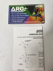 G233 Pro Set Master Gravity Airbrush Kit 3 Fluid Tips, Hobby Auto Paint Nail Art