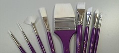 Wide selection Artist Synthetic Sable brushes to choose from -Short Handle