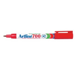 Artline Bullet Tip Permanent Marker 0.7mm Instant Drying Low Odour 12 Pieces