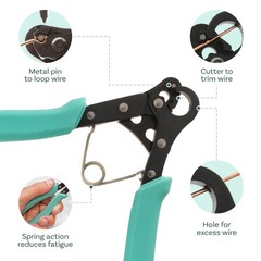 Jewelry Wire Looper 1.5mm 18g One Step Create Trim Beadsmith Vintaj Consistent