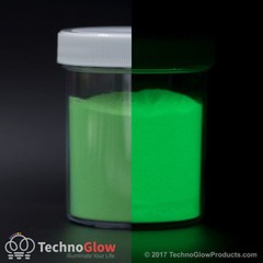 Glow in the Dark Powder, FLUORESCENT GREEN – UV Reactive Glow Pigment