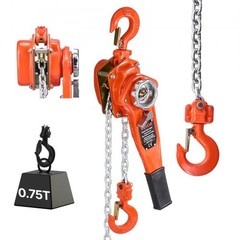 Manual Lever Chain Hoist, 3/4T 1650LBS Capacity Heavy Duty Come Along, 20FT …