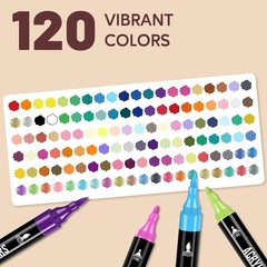 Versatile Acrylic Paint Markers Set – Dual-Tip, Quick-Drying & Fade-Resistant