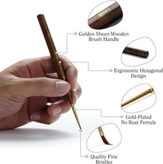 Artify Miniature Paint Brushes, Detail Brushes for Paint by Numbers, 10 Sizes Fi