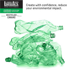 Liquitex Professional Recycled Canvas, Raw Roll, 71″ x 6 yards, White Unprimed