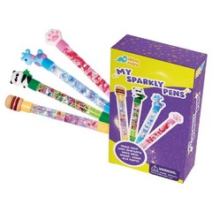 My Sparkly Pens – DIY Pen Creation Set with 7 Custom Decorations and 4 Topper…