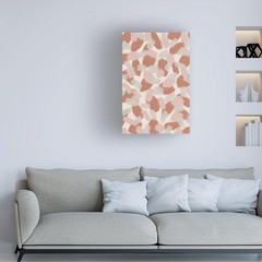Trademark Fine Art Canvas Wall Art – Pastel Brush Strokes Wall Art For