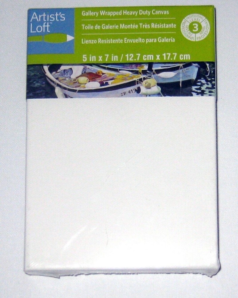 Artist’s Loft Gallery Wrapped Canvas 5″ X 7″