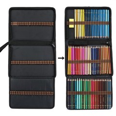 72 Slots Colored Pencil Case Pencil Holder Color pencil organizer Storage (Bl…