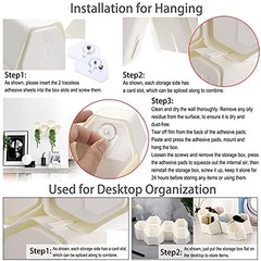 Hexagonal Creative Pen Holder – Pen Container – Brush Pot – Combination White