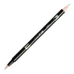 Tombow Dual End Brush & Fine Pen Light Apricot Pink 850 Arts Write Office School