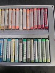 Galley Oil Pastels Platinum Studio Collection 36 Pastels New And Sealed