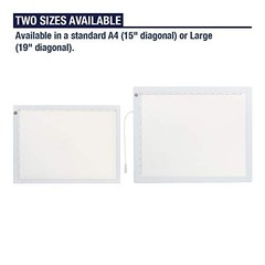LED Light Box for Tracing – New 2021 Model – Ultra Thin Standard Size – A4