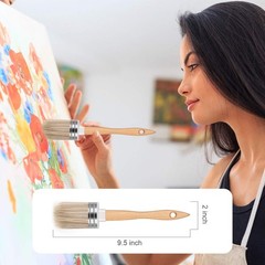 POOVI Tool Trio, Paint Brush, Roller, Sponge, All The 1.6 Inches, Yellow