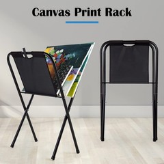 Falling in Art Small Canvas Print Rack – Portable Folding Art Display Rack fo…