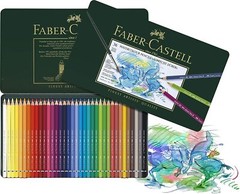 Faber-Castel FC117536 Albrecht Durer Artist Watercolor Pencils in A Metal T