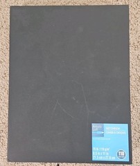 Artist’s Loft 8.5 X 11 Black Hardbound Sketchbook, 110 Sheets NEW
