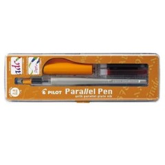 Pilot Parallel Pen Medium 2.4mm Fountain Pen Metal Plate Calligraphy