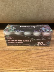 Fantastory 2-in-1 Glow in the Dark & UV Acrylic Paint 30ml