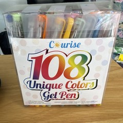 Courise – 108 Unique Colors Gel Pen Set