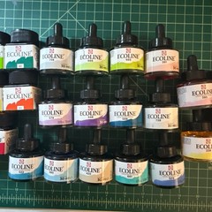 Ecoline Liquid Watercolor Batch