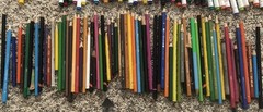 Huge Art Supplies Lot -Markers, Pencils, Pens, Sharpies, Colored Pencils & More…
