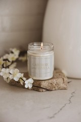 Sweet Water Decor Cashmere and Vanilla 2.75 x x 3.5 inches, Clear